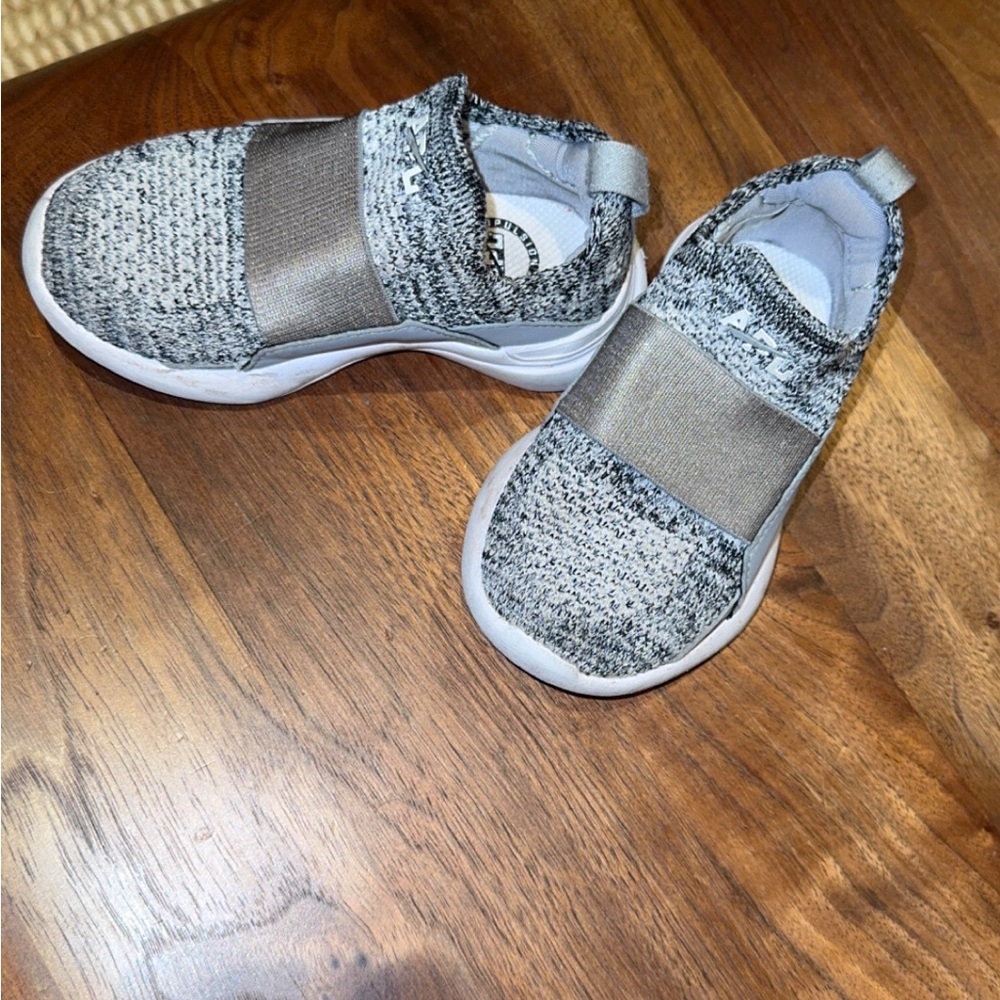 APL Gray Sporty Slip-On Sneakers